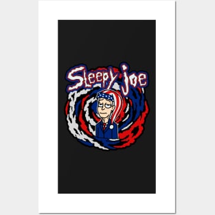 Sleepy Joe Spoof Posters and Art